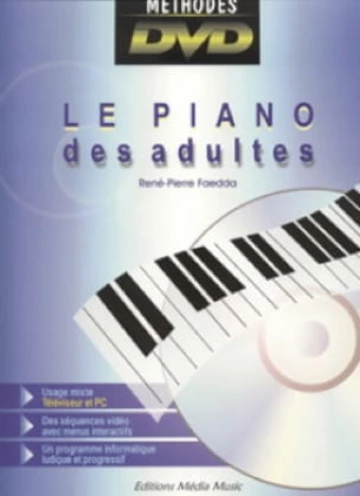 Le Piano des adultes, recueil + DVD Visuell